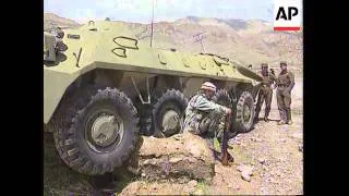 TAJIKISTAN: RUSSIAN TROOPS CLASH WITH REBELS