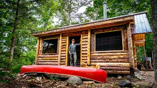 Screening the Porch of my Log Cabin | Smoked Black Bear Sandwiches