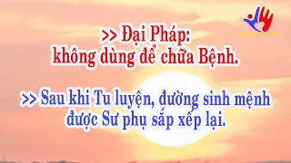 Sau khi Tu luyện, đường sinh mệnh được Sư phụ sắp xếp lại.