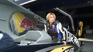 Melanie Astles, sole female pilot in the Red Bull Air Race