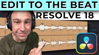 How to EDIT to the BEAT in DaVinci Resolve 18 | Using Transients in a Way You NEVER Thought Of!
