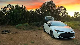 🚗 Living the Nomad Life 🏕️: Reviewing the Toyota Corolla Hatchback 🚙✨