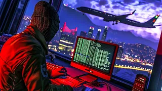 HACKER remotely hacks AIRPLANE in GTA 5! HE TAKES CONTROL!