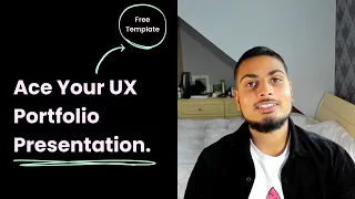 UX Portfolio Presentation Template + Easy Guide | Free Figma File!