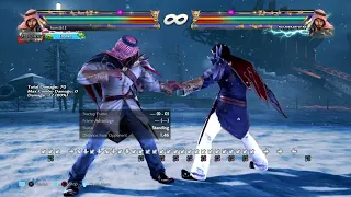 Using Shaheen's Stealth Step Stance to Setup Slides Season 4 Tekken 7