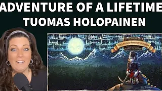 REACTION: TUOMAS HOLOPAINEN - A Lifetime of Adventure (OFFICIAL VIDEO) - REACTION VIDEO