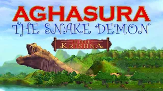 Aghasura - The Snake Demon | Little Krishna