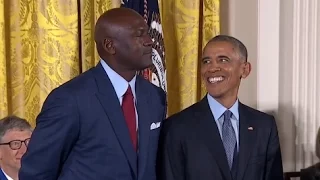 Michael Jordan Awarded Medal of Freedom