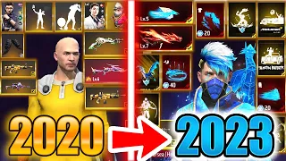 2023😍Free Fire *OLD* vs *NEW* emotional😭Watch the events