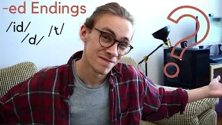 Words Ending With 'ed' | British Pronunciation Lesson