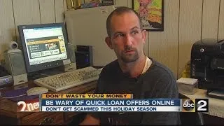 Don't fall for quick loan scams