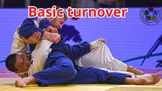 How to turnover someone from the turtle position. Judo Ne waza