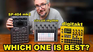 COMPARING SAMPLERS: Elektron Digitakt vs SP-404 mkII vs Circuit Rhythm — Which one is right for you?