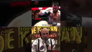 Joe Rogan terrified of Undefeated Champion with 100% KO Ratio