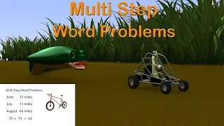 Multi Step Word Problems 4th Grade - Mage Math