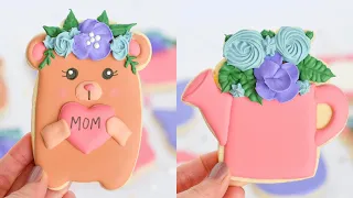 Mother's Day Cookies - Royal Icing Cookies Tutorial