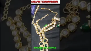 Artificial Bridal Jewellery wholesale Rate Sadar bazar/ Wedding collection #artificialjewellery