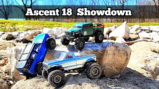 redcat ascent 18 trx4m scx24 showdown