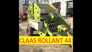 Обзор   🔔🔥🔔  Рулонный пресс подборщик CLAAS 44/44s (Arobale 1212)           +7 (958) 111-06-51