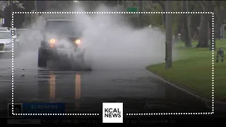 Coastal regions see flooding as heavy rain continues to pound Orange County