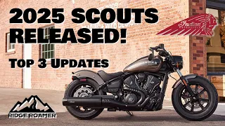 2025 Indian Scout TOP 3 Biggest Changes to Know - Plus More Smaller Changes and Model Overviews