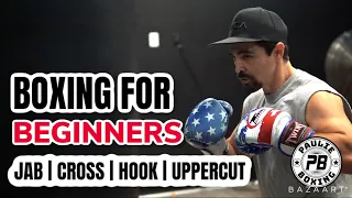 Boxing For Beginners | JAB | CROSS | HOOK | UPPERCUT