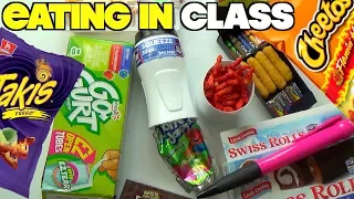 5 Ways To Sneak Candy And Snacks Into Class When You're Hungry- Back To School Hacks For Kids