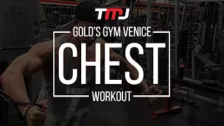 Chest Workout | In The Gym With Team MassiveJoes | Gold's Gym Venice | 4 Sep 2017