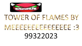 Tower of Flames by thrU (me) - Platformer Demon