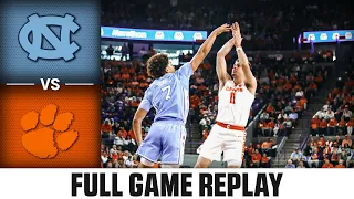 North Carolina vs. Clemson Full Game Replay | 2023-24 ACC Men’s Basketball