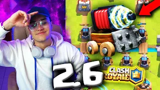 2.6 DE CHISPITAS???? WTF ¡¡MAZO TROLL!! #clashroyale  - YoSoyRick