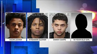 4 teens charged with murder