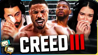 Creed III Movie Reaction! | First Time Watch! | Michael B. Jordan | Jonathan Majors | Tessa Thompson