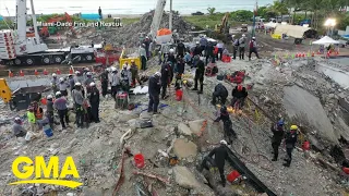 Biden and first lady to meet with families of Surfside condo collapse victims l GMA