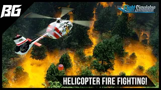 Airbus H145 Fire Fighting Helicopter (FIRST LOOK) | MSFS (Pilotedge ATC)