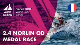 Full 2.4 Norlin OD Medal Race - Sailing's World Cup Series | Hyères, France 2018