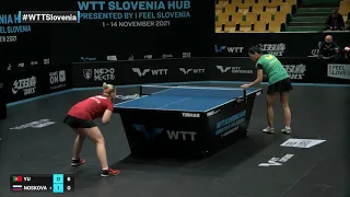 Fu Yu vs Yana Noskova | WTT Contender Novo Mesto 2021 | WS | QF