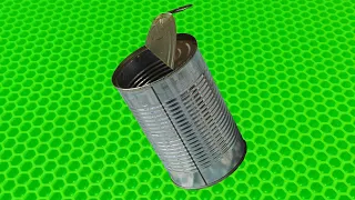 Eternal mini heater out of a tin can - you haven't seen this yet