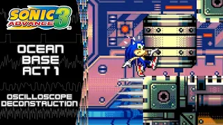 Sonic Advance 3 (GBA) - Ocean Base Act 1 - Oscilloscope Deconstruction