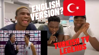 NIGERIANS REACTING TO Turkish TV ingilizce (TURKISH TV LEGENDS) (Türkçe altyazı)