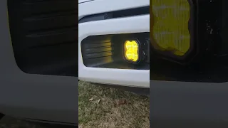 Diode Dynamics SS3 Pro #shorts #f150 #diodedynamics #fog #yellow #amber #led #ford #comment #truck