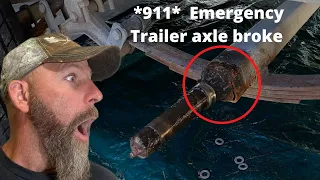 How to replace a trailer axle