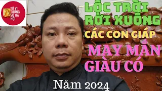 Tiên đoán tài lộc và may mắn cho các con giáp năm 2024