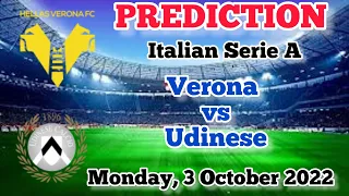 Hellas Verona vs Udinese Prediction and Betting Tips | 3rd October 2022