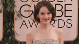 Michelle Dockery Golden Globe Award 2014; red carpet