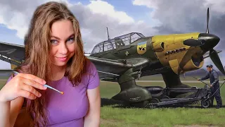 Ju-87. Building a model of a German aircraft