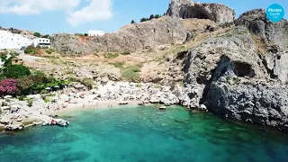 St. Paul's bay (Agios Pavlos), Rhodes island, Greece