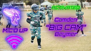 ACTIVATED🔋 Camden "BIG CAM" Beymer MIC'D UP Vs Bay Area Packers | 8U | FL Elite 2021