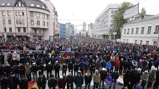 Курбан Байрам 2014. Москва, проспект Мира