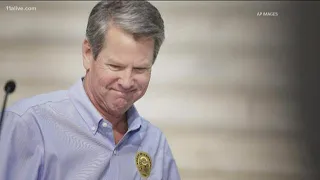 Gov. Kemp on football opening, including fans in the stands